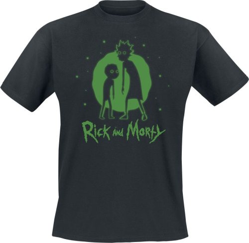 Rick And Morty Ghost Tričko černá