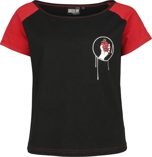 Green Day EMP Signature Collection Dámské tričko cerná/cervená