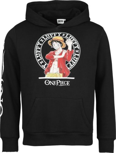 One Piece One Piece - Luffy Mikina s kapucí černá