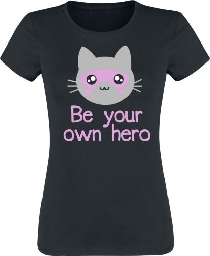 Tierisch Be Your Own Hero Dámské tričko černá
