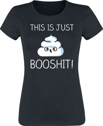 Zábavné tričko This Is Just Booshit! Dámské tričko černá