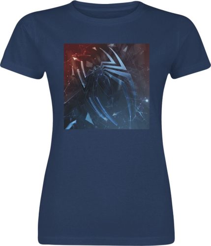 Spider-Man Gamerverse - Spider Logo Dámské tričko modrá