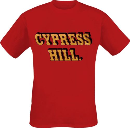 Cypress Hill Rizla Type Tričko červená