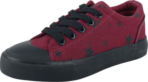 RED by EMP Dětské tenisky s potiskem s hvězdami Dětské boty cerná/cervená
