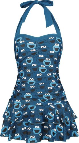 Sesame Street Krümelmonster Plavky modrá