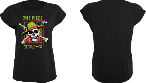 One Piece Skull - Japanese Dámské tričko černá