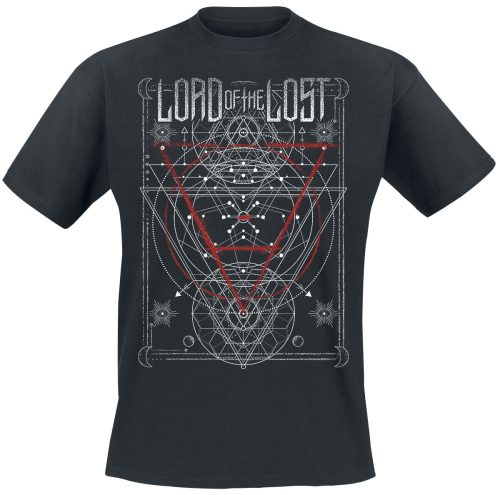 Lord Of The Lost Triangle Tričko černá