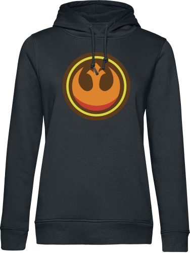Star Wars Rebel Logo Dámská mikina s kapucí černá