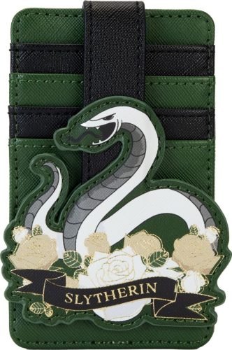 Harry Potter Loungefly - Slytherin Pouzdro na karty zelená