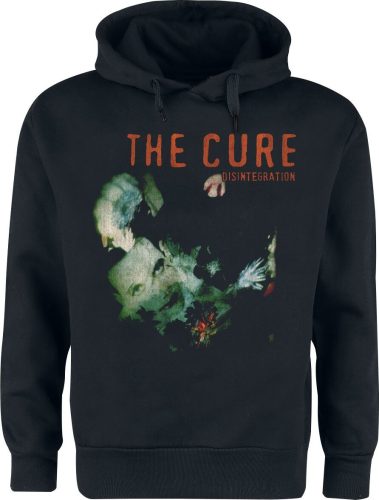 The Cure Desintegration Mikina s kapucí černá