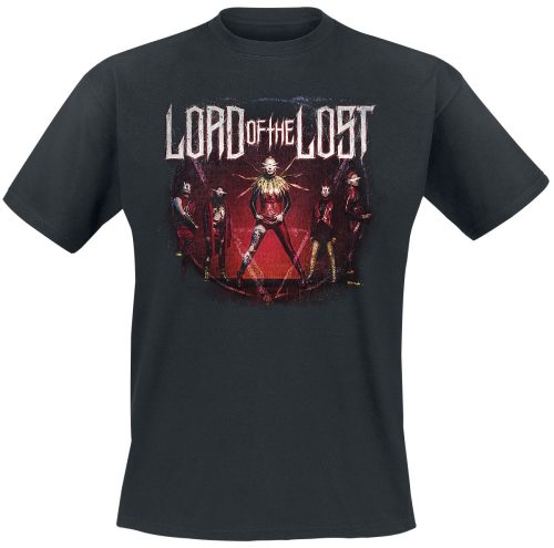 Lord Of The Lost Blood & Glitter Tričko černá
