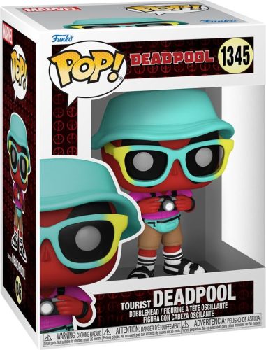 Deadpool Vinylová figurka č.1345 Tourist Deadpool Sberatelská postava vícebarevný