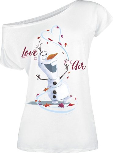 Frozen Love Is In The Air Dámské tričko bílá