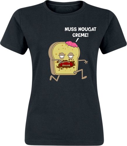 Food Zombie Toast Dámské tričko černá