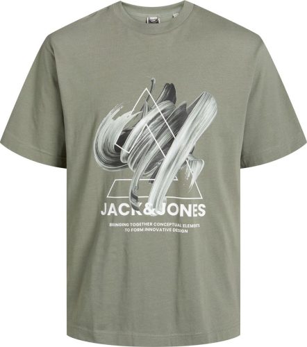 Jack & Jones Junior Tričko Jcotint JNR s krátkými rukávy detské tricko zelená