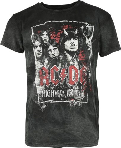 AC/DC Highway To Hell! Tričko černá