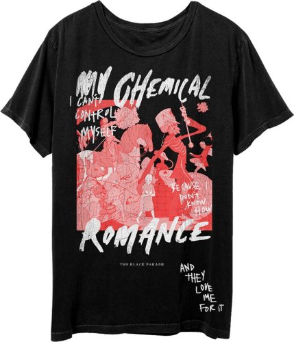 My Chemical Romance Control Tričko černá