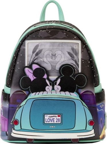 Mickey & Minnie Mouse Loungefly - Micky & Minnie Date Night Drive-In Batoh vícebarevný