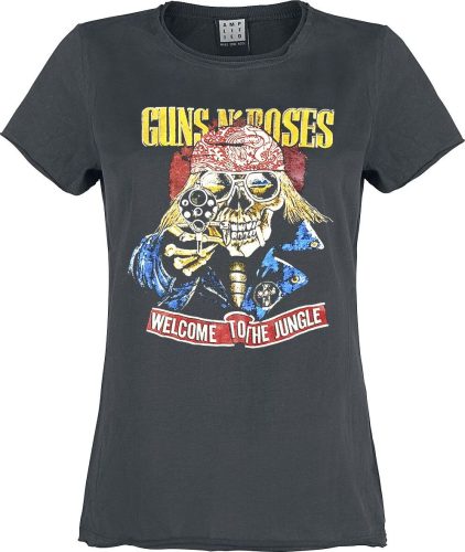 Guns N' Roses Amplified Collection - Welcome Dámské tričko charcoal