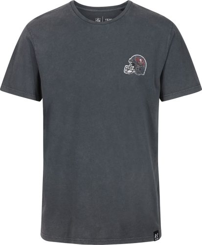 Recovered Clothing NFL Buccs college - černé seprané Tričko vícebarevný