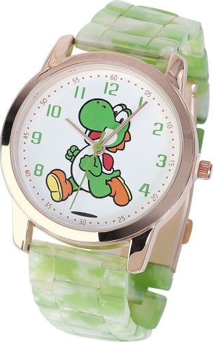 Super Mario Yoshi Náramkové hodinky zelená