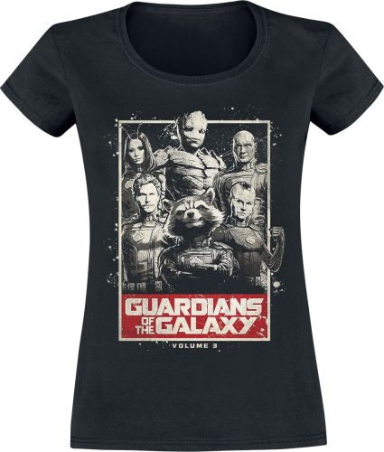 Strážci galaxie Vol. 3 - Guardians Dámské tričko černá