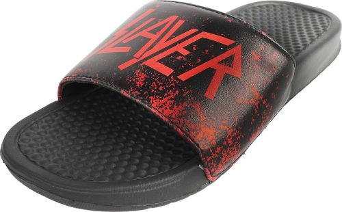 Slayer EMP Signature Collection Žabky - plážová obuv cerná/cervená