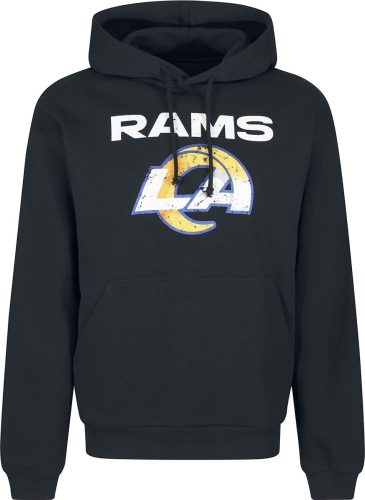 Recovered Clothing NFL Rams Logo Mikina s kapucí černá