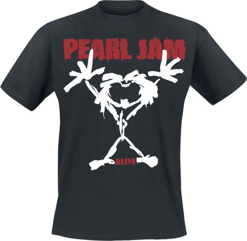 Pearl Jam Stickman Tričko černá