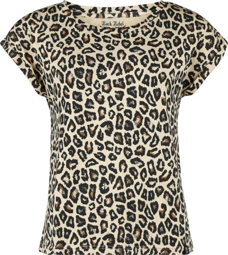 Rock Rebel by EMP Leo Shirt Dámské tričko leopardí