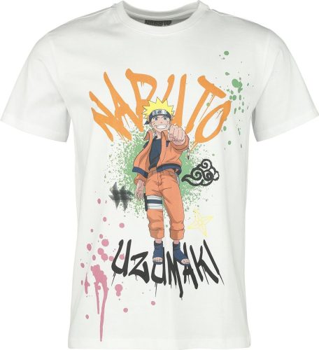 Naruto Naruto Uzumaki Tričko bílá