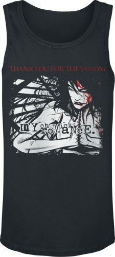 My Chemical Romance Venom Sketch Tank top černá
