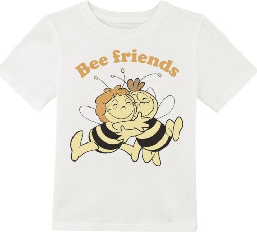 Vcelka Maja Kids - Bee Friends detské tricko šedobílá
