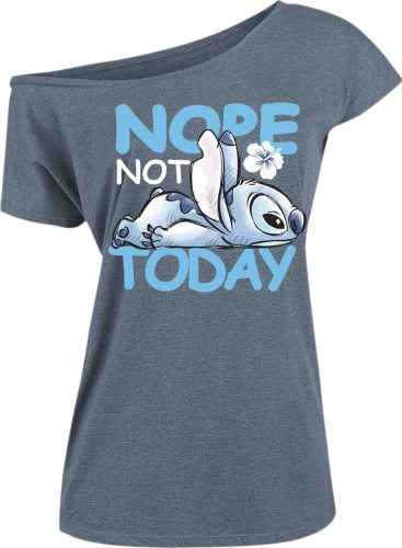 Lilo & Stitch Not Today! Dámské tričko modrá