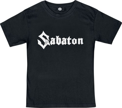 Sabaton Metal-Kids - Logo detské tricko černá