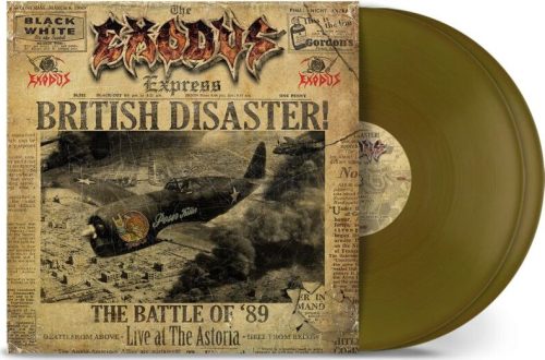 Exodus British disaster: The battle of '89 (Live at the Astoria) 2-LP standard