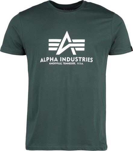 Alpha Industries Tričko Basic Tričko zelená