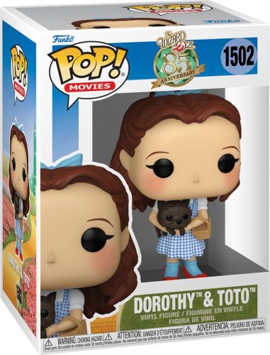 Der Zauberer von Oz Vinylová figurka č.1502 Dorothy and Toto Sberatelská postava vícebarevný