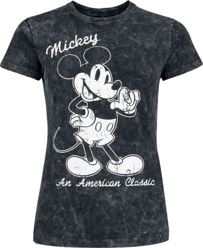 Mickey & Minnie Mouse American Classic Dámské tričko černá