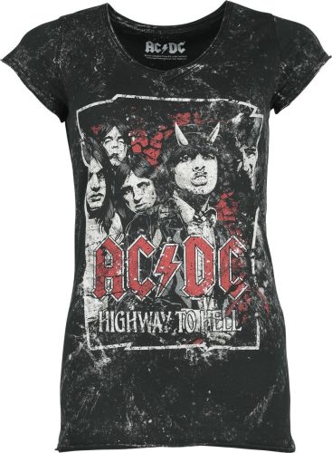 AC/DC Highway To Hell! Dámské tričko černá