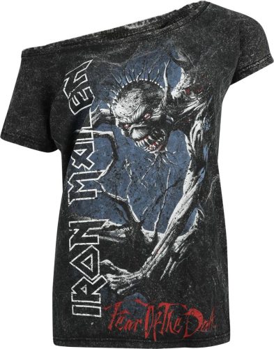 Iron Maiden Fear Of The Dark Dámské tričko černá