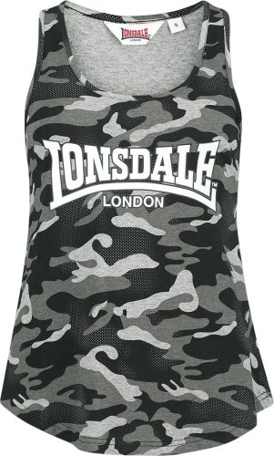 Lonsdale London BEAQUOY Dámský top sivá maskovací