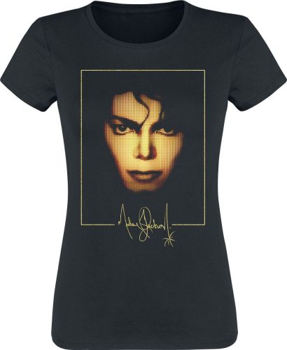 Michael Jackson Portrait Dámské tričko černá