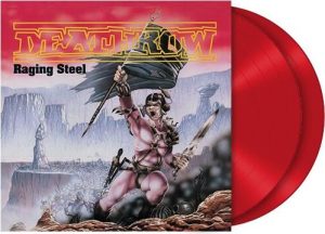 Deathrow Raging steel 2-LP červená