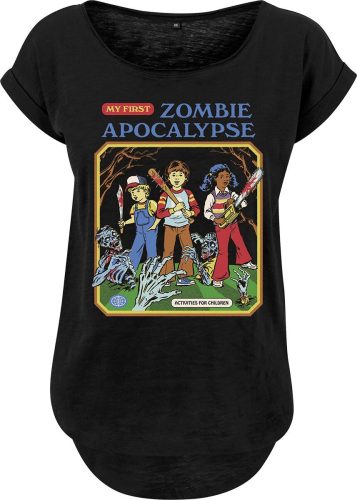 Steven Rhodes My First Zombie Apocalypse Dámské tričko černá