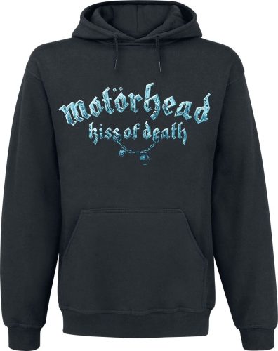 Motörhead Kiss of death Mikina s kapucí černá