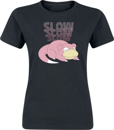 Pokémon Flegmon - Slow Slow Slowpoke Dámské tričko černá