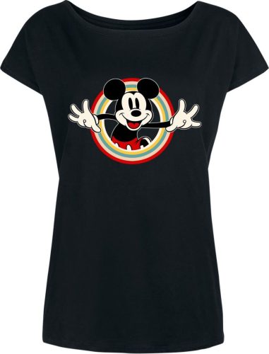 Mickey & Minnie Mouse Mickey Mouse Dámské tričko černá