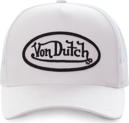 Von Dutch Baseballová čepice VON DUTCH se síťovinou Baseballová kšiltovka bílá