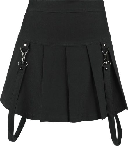 KIHILIST by KILLSTAR Merely A Madness Mini Skirt Sukně černá